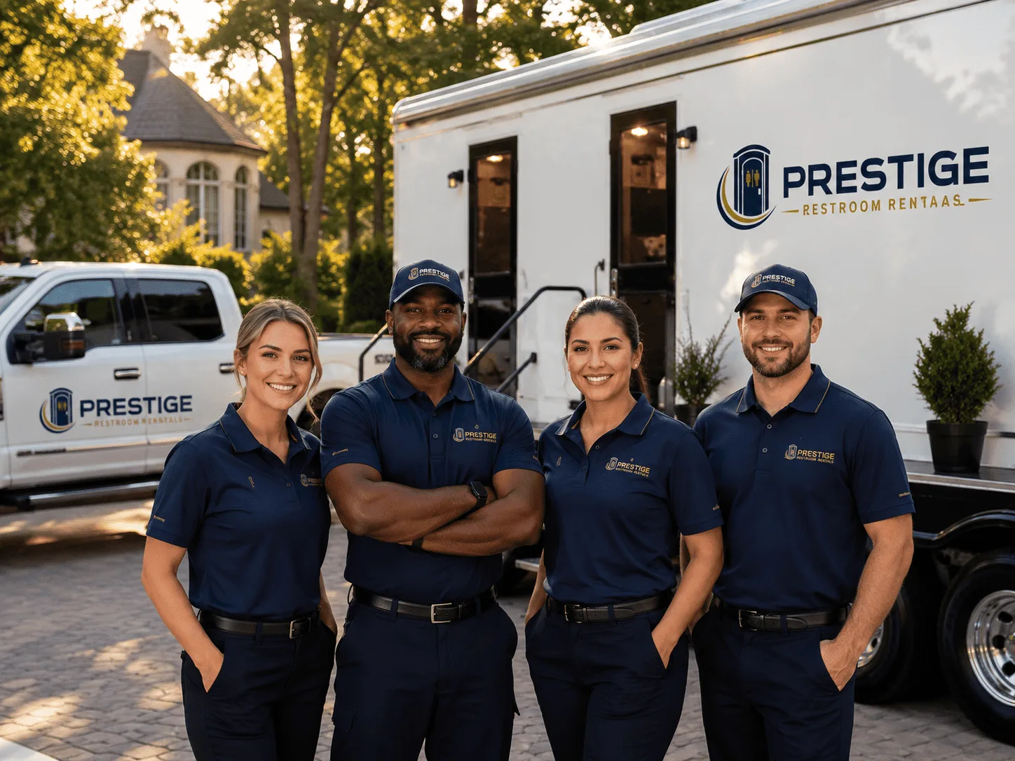 Trusted Luxury Portable Restrooms company in Media, IL